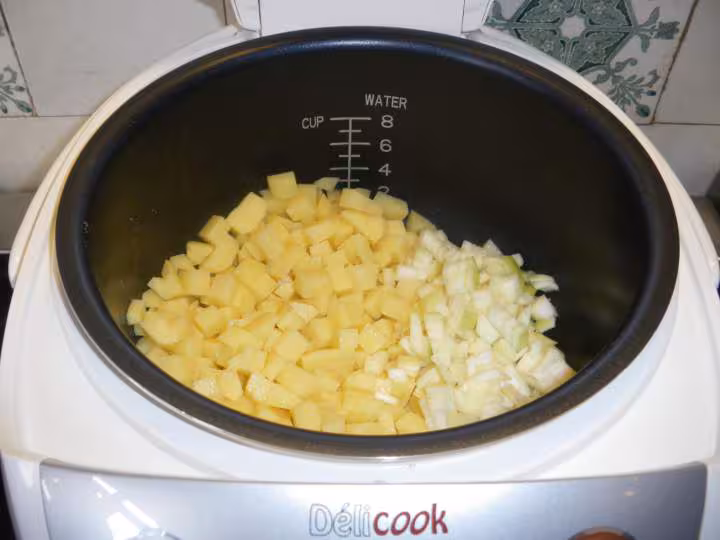 Pommes de terre aux oeufs