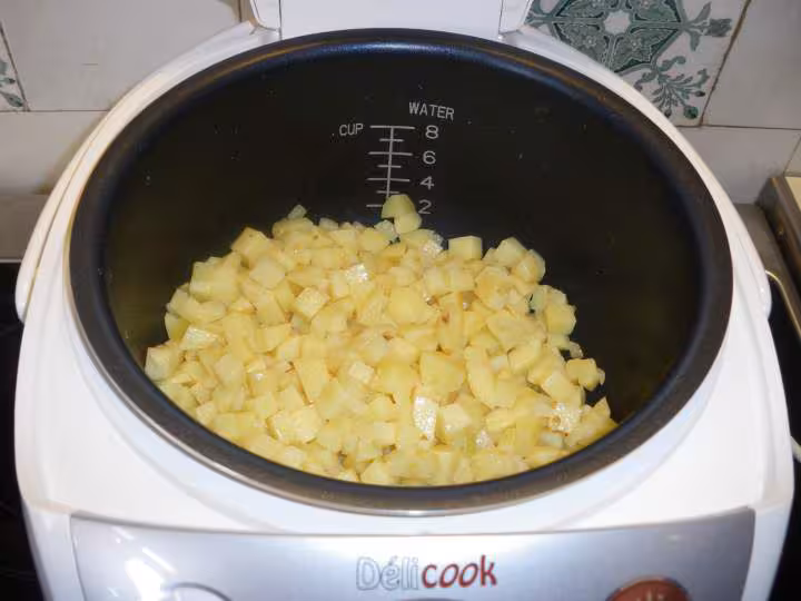 Pommes de terre aux oeufs