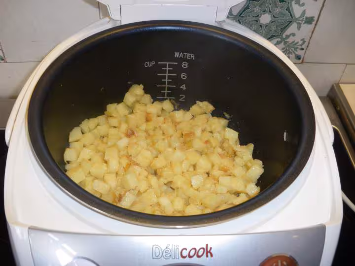Pommes de terre aux oeufs