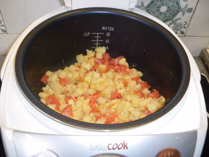 Pommes de terre aux oeufs
