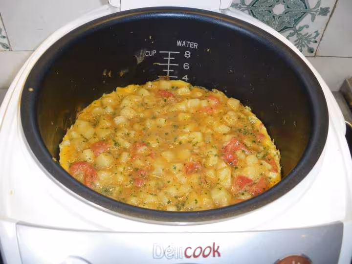 Pommes de terre aux oeufs
