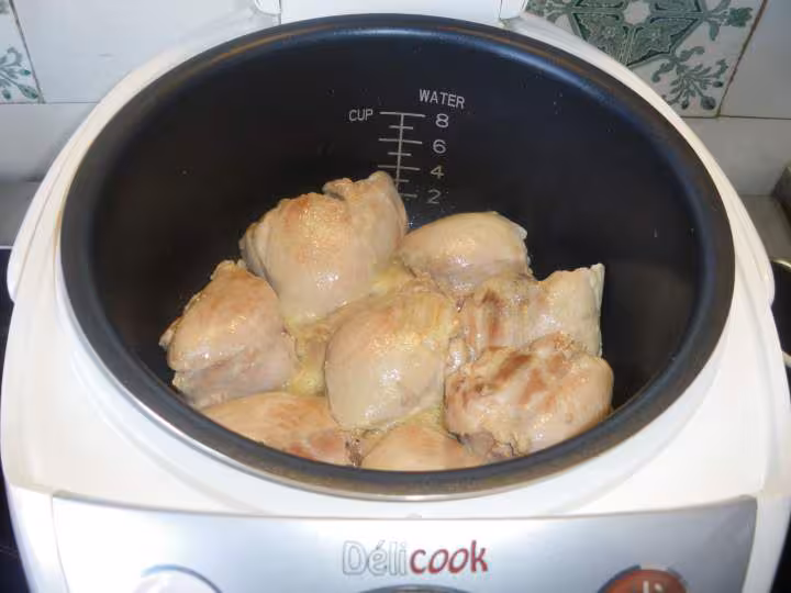 Poulet a la moutarde au delicook