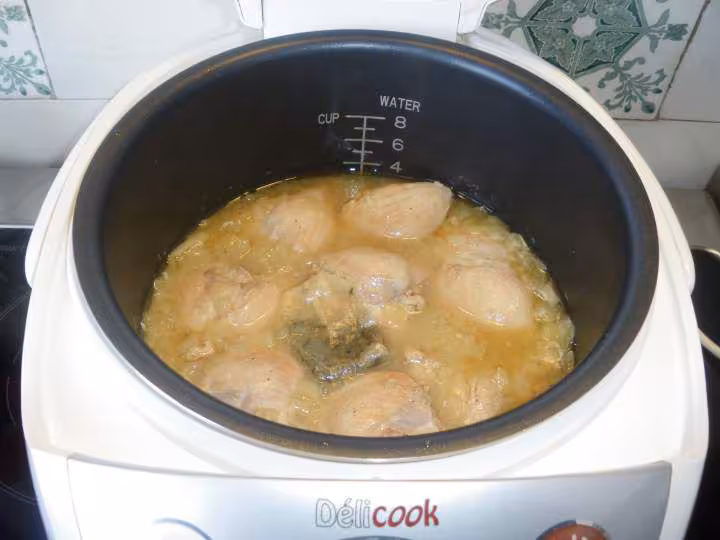 Poulet a la moutarde au delicook