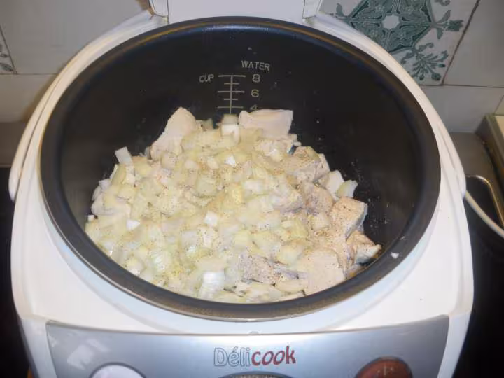 Poulet a la soupe