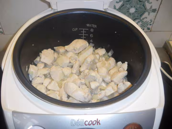 Poulet a la soupe