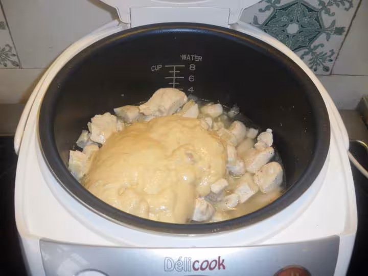 Poulet a la soupe