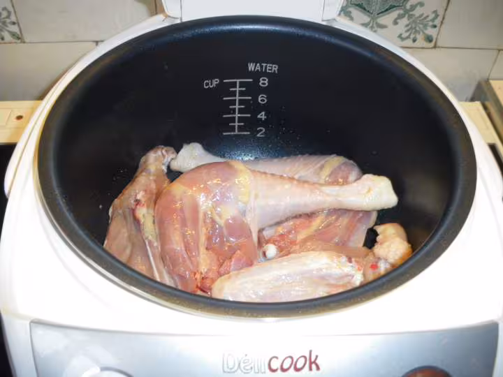 Poulet aux olives
