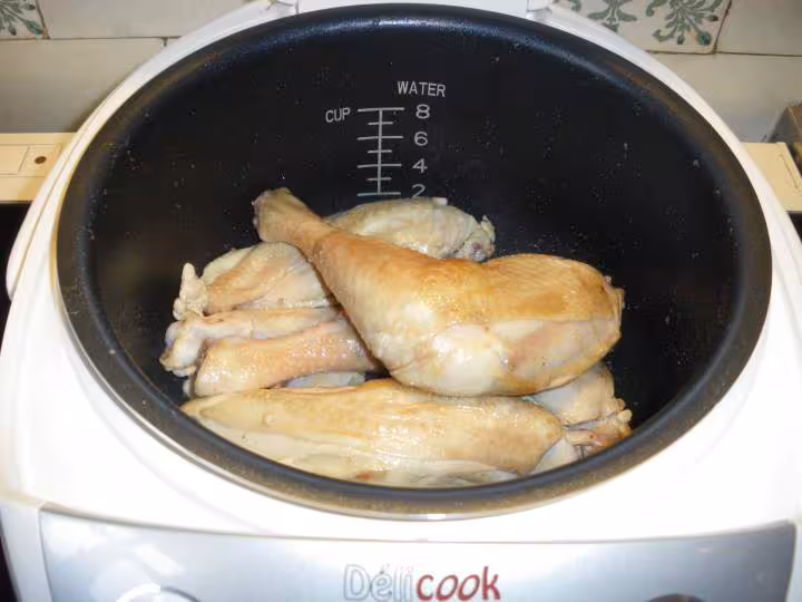 Poulet aux olives