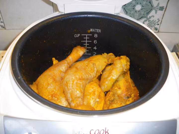 Poulet aux olives