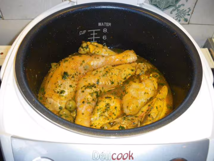 Poulet aux olives