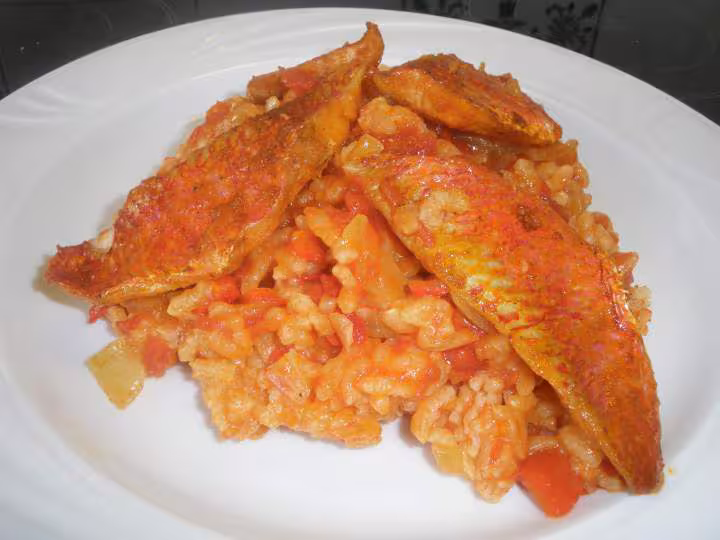 Rougets au risotto au delicook
