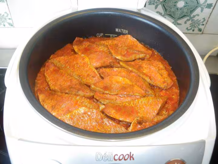 Rougets au risotto au delicook