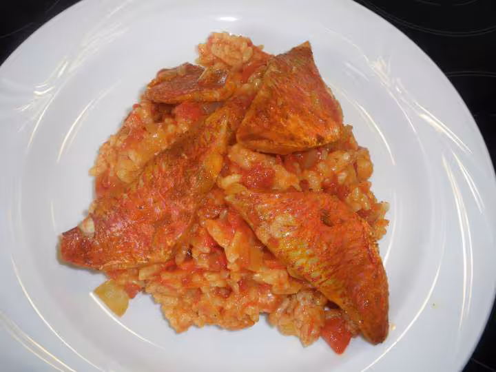 Rougets au risotto au delicook