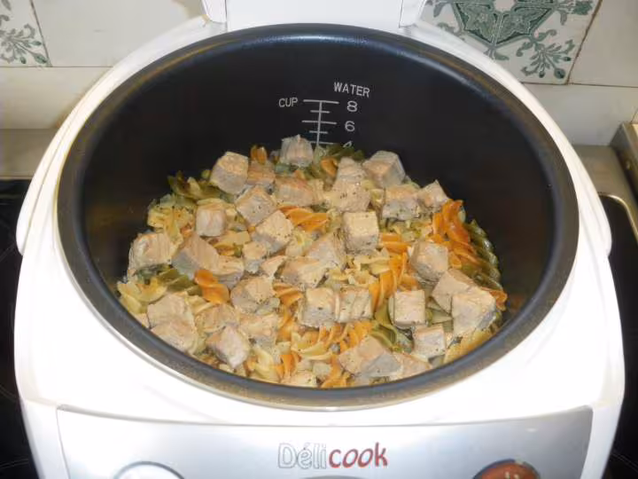 Salade de pates et thon