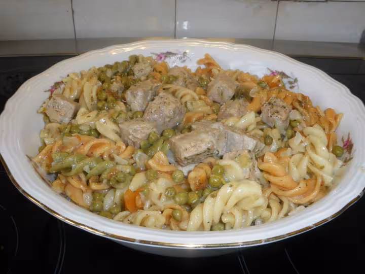 Salade de pates et thon