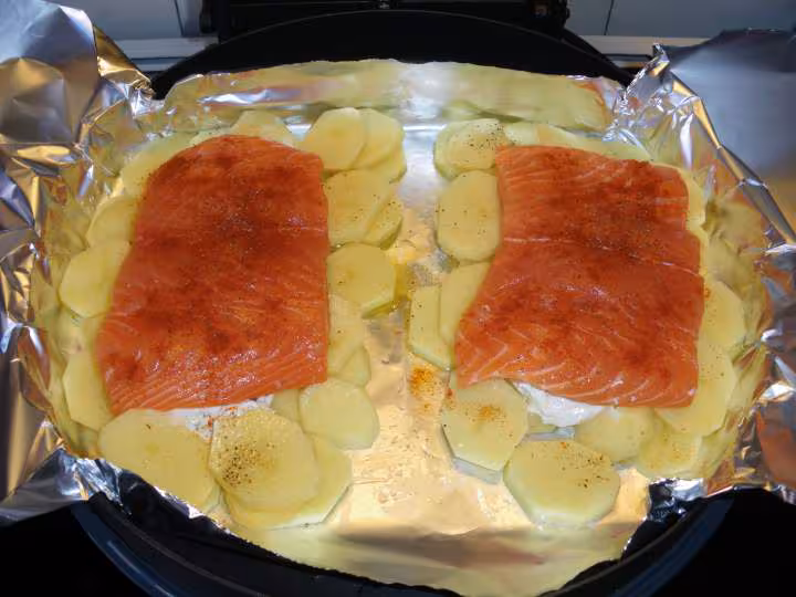 Saumon au fromage blanc