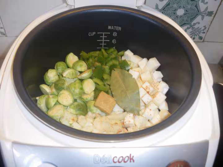 Soupe aux choux de bruxelles