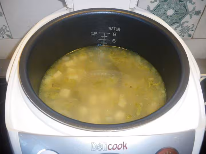 Soupe aux choux de bruxelles
