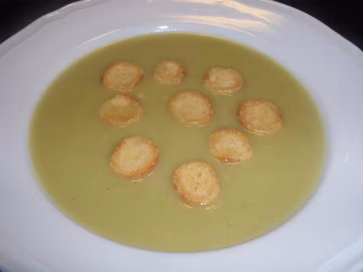 Soupe aux choux de bruxelles