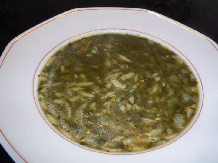 Soupe aux epinards