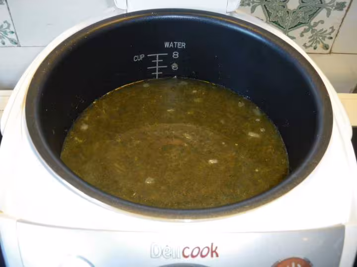 Soupe aux epinards