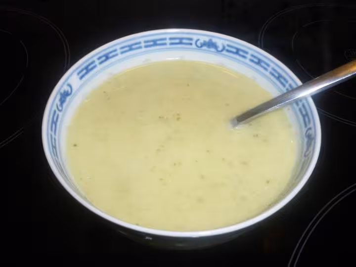 Soupe de courgettes