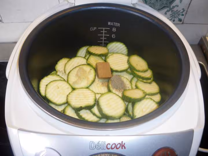 Soupe de courgettes