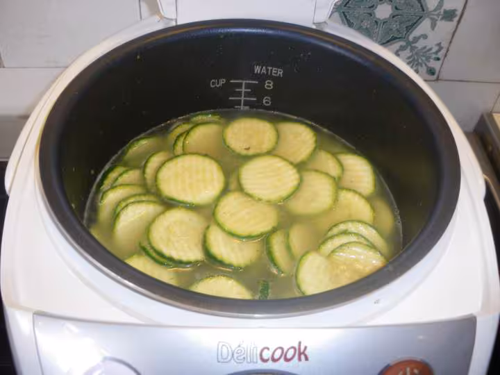 Soupe de courgettes