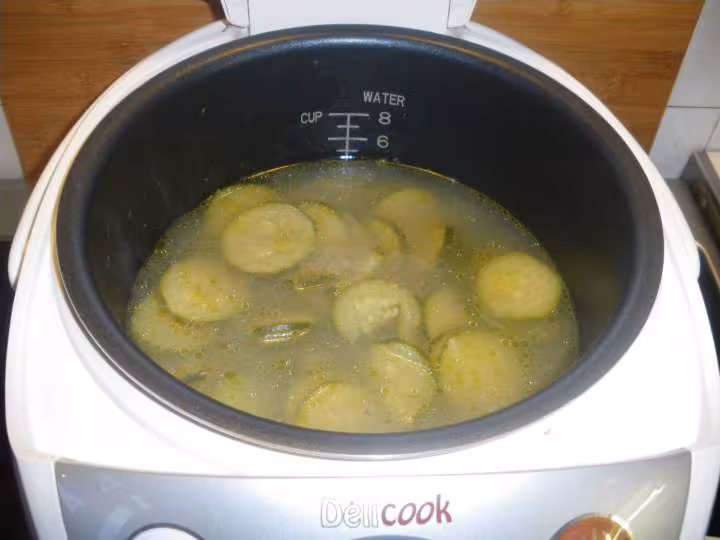 Soupe de courgettes