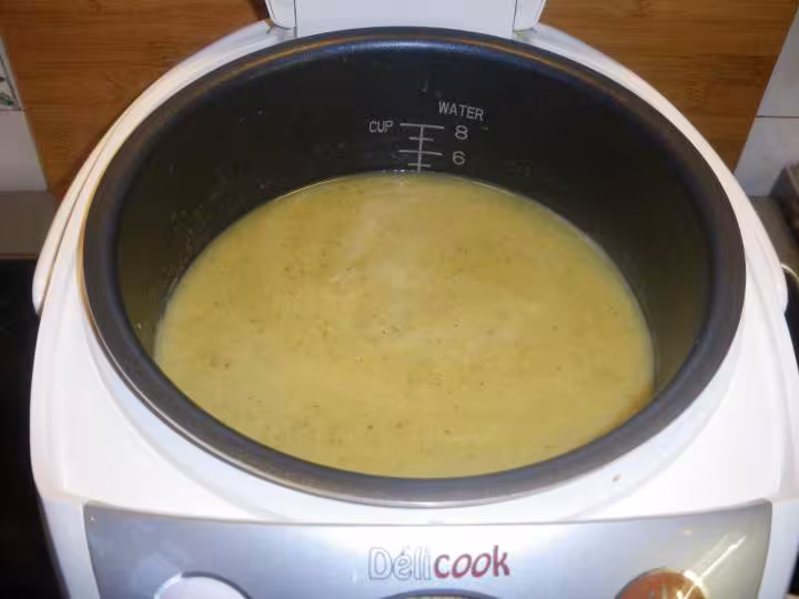 Soupe de courgettes