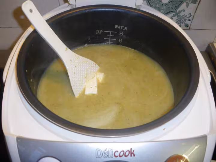 Soupe de courgettes
