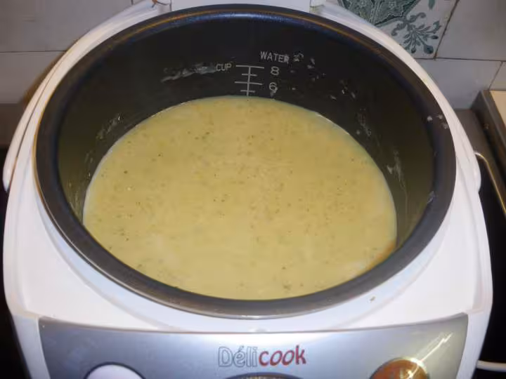 Soupe de courgettes