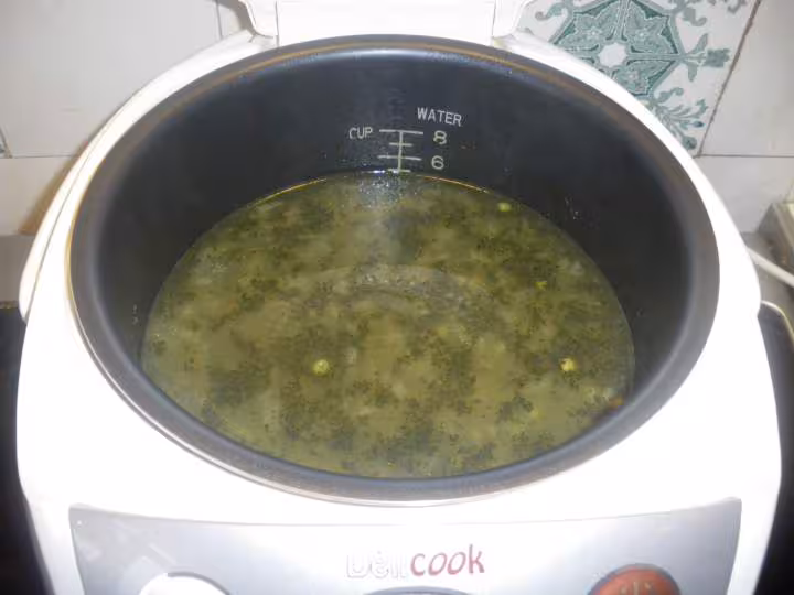 Soupe de petits pois