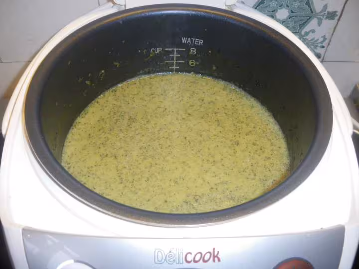 Soupe de petits pois
