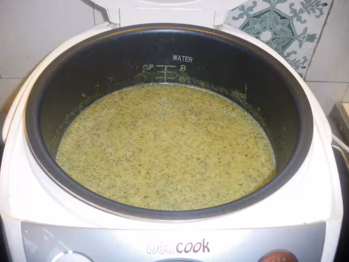 Soupe de petits pois