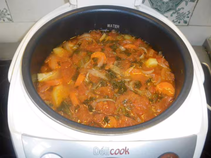Soupe hivernale de tomates