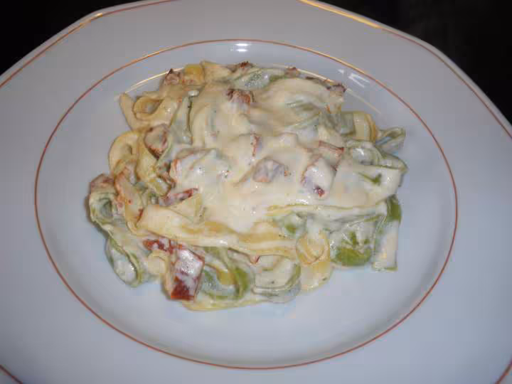 Tagliatelles a la ricotta
