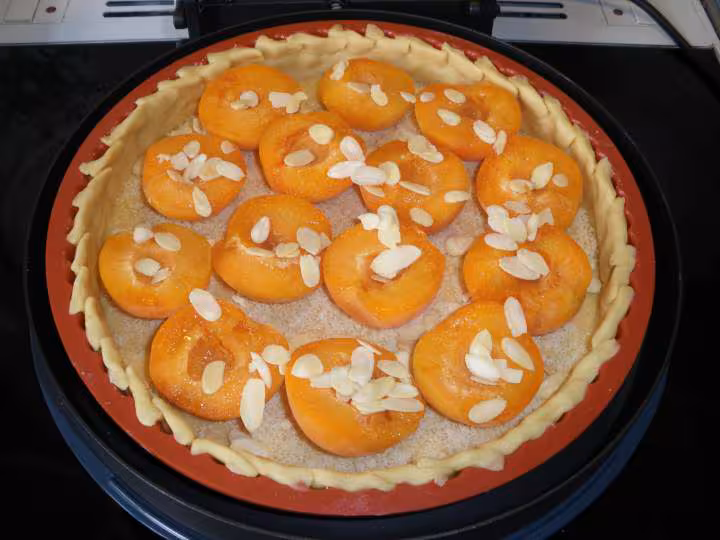 Tarte aux abricots