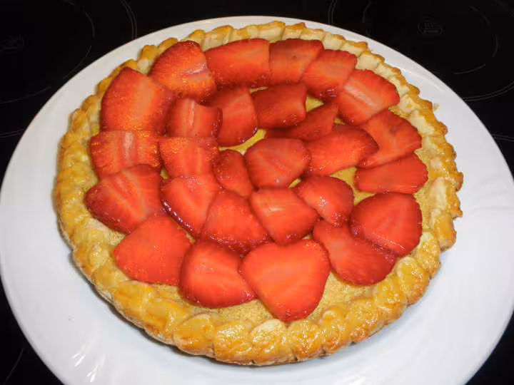 Tarte aux fraises