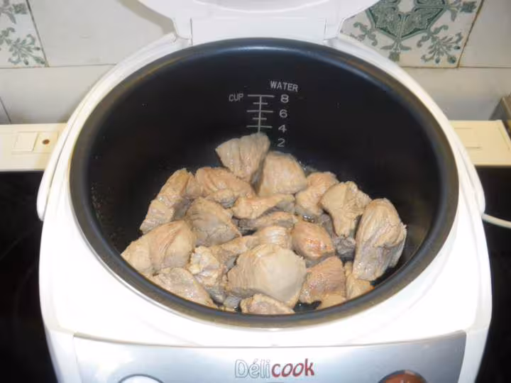 Veau aux poivrons