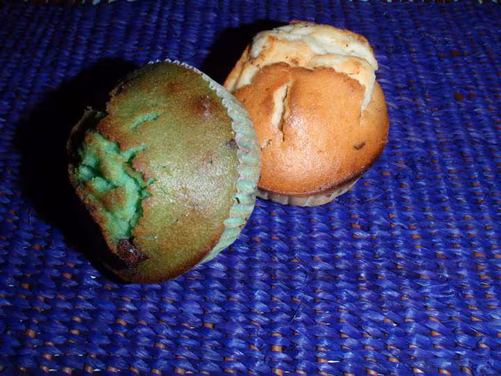 Muffins choco menthe ultra moelleux