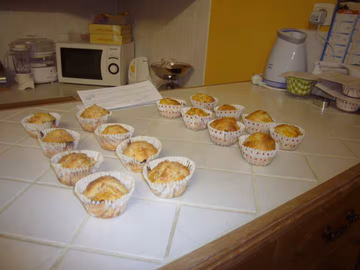Muffins mangue noix de coco