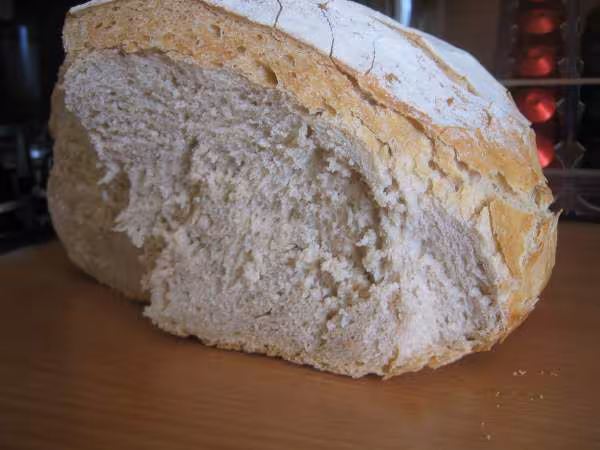 Mie de la miche a l ancienne a la cocotte d animo