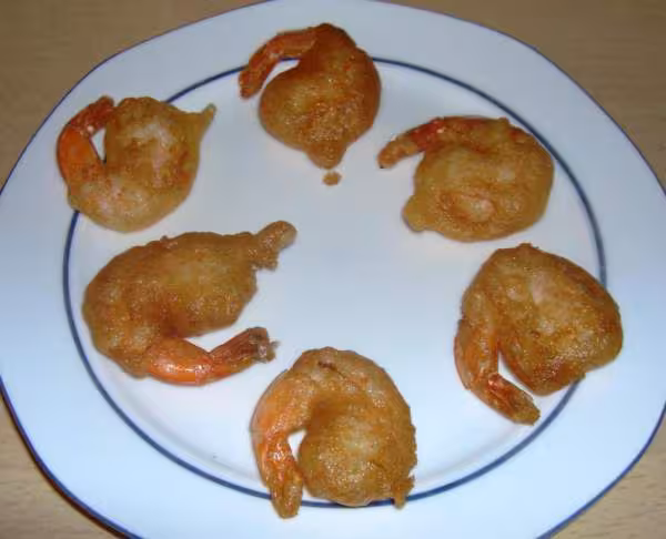Beignets de crevette croustillants