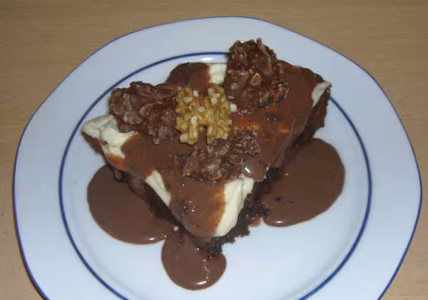 Brownie triple choc crunch part