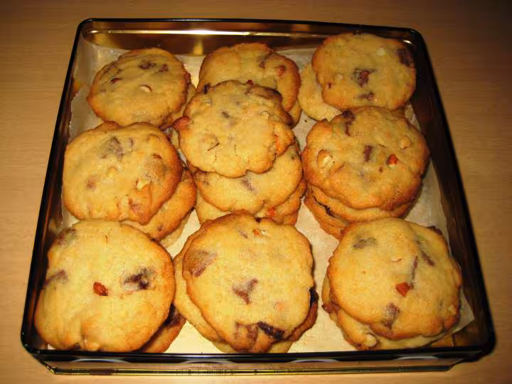 Cookies amandes et choco laura todd moelleux et delicieux