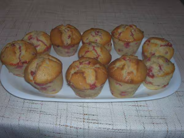 Delicieux muffins aux groseilles