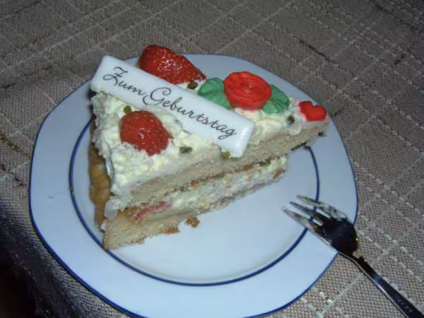 Fraisier maison part