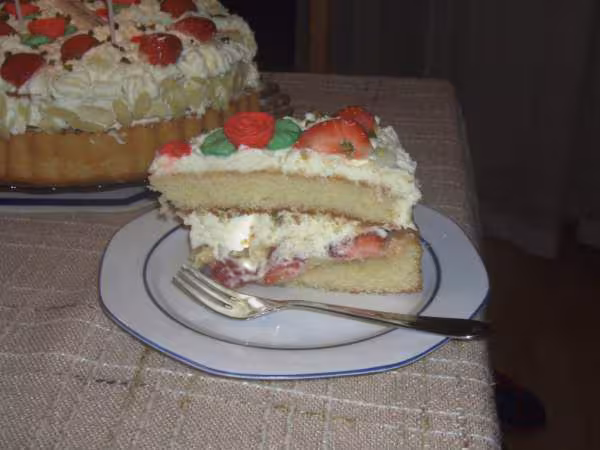 Fraisier maison part