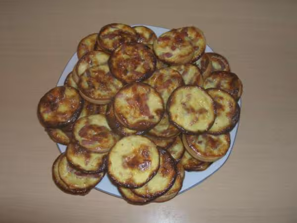Mini quiches lorraines